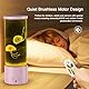 Soarling Quallen Lampe, Quallenlampe LED Quallen Lampe mit 17 Farben 4 Lichtmodi, Jellyfish Lamp Aquarium für Kinder Erwachsene, Quallenlampen Stimmungslicht für Entspannung Wohndekoration-Rosa