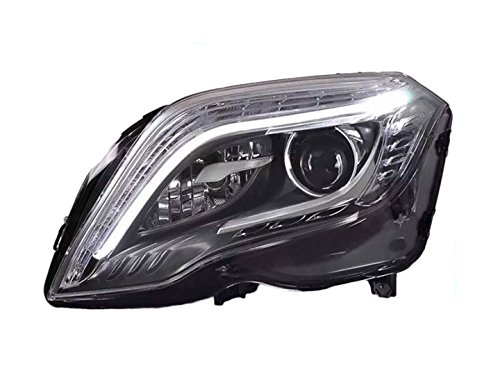 GOWE Stylizacja samochodu dla reflektorów Benz GLK 2013-2015 GLK LED lampa czołowa projektor drl reflektor H7 ukryte dwuksenonowe soczewki temperatura barwowa: 5000 K; moc: 35 W