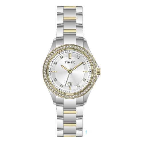 Montre Celine Timex femme bicolore 30 mm aux finitions de précision