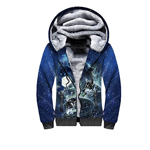 Sweat à capuche 3D en polaire en velours pour cosplay et hiver