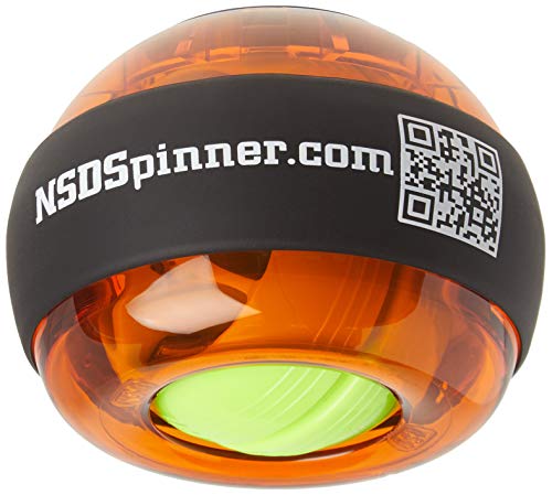 Nsd Pb-688 Amber Essential Spinner Gyro Hand Grip Strengthener Wrist Forearm Exerciser #TOP3