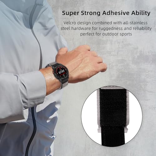 SumRioo 22 mm QuickFit Strap for Garmin Fenix E/Fenix 8 47 mm/7/7 Pro/7 Pro Solar/6/6 Pro/5/5 Plus - Image 4