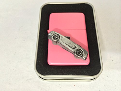 Briquet à essence MGF 3D rose : l'accessoire coupe-vent idéal en terrasse et camping
