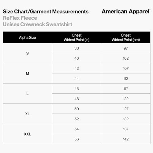 American Apparel Unisex ReFlex Fleece Crewneck Sweatshirt, GRF496AA4