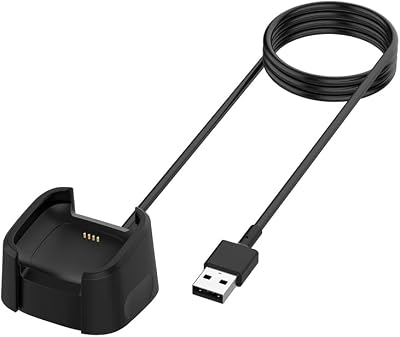 HYWRDYB Replacement Charger Compatible with Fitbit Versa 2,USB Charging Dock Stand Cable for Versa 2 Smart Watch (ONLY for Versa 2)