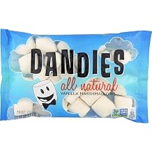 Dandies Vegan Marshmallow, 10 Ounce Pack of 12