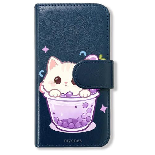 myones Galaxy S23 FE�Ή� �蒠�^(�l�C�r�[���L�ƂԂǂ�) �L �C���X�g ���� �Ԃǂ� �O���[�v �e�B�[�J�b�v ���₵ �_�C�A���[�^�C�v ���J�� �J�[�h���[ �t���b�v �J�o�[