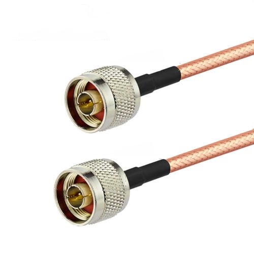 N Type Male to Male RG400 Coaxial Pigtail Antenna Adapter Cable 1m USA Shipping