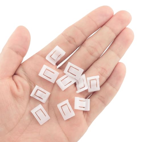 ITROLLE 10PCS White 86 Degree Angle Restriction Hinge Clip Cabinet Hinge Restrictor Clips for Soft Close Cabinet Door Hinges Kitchen Cabinet Angle Reduction Clip - Image 3