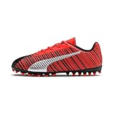  PUMA One 5.4 MG Jr Botas de fútbol Unisex Niños,Negro ( Puma Black-Nrgy Red-Puma Aged Silver ) , 35 EU