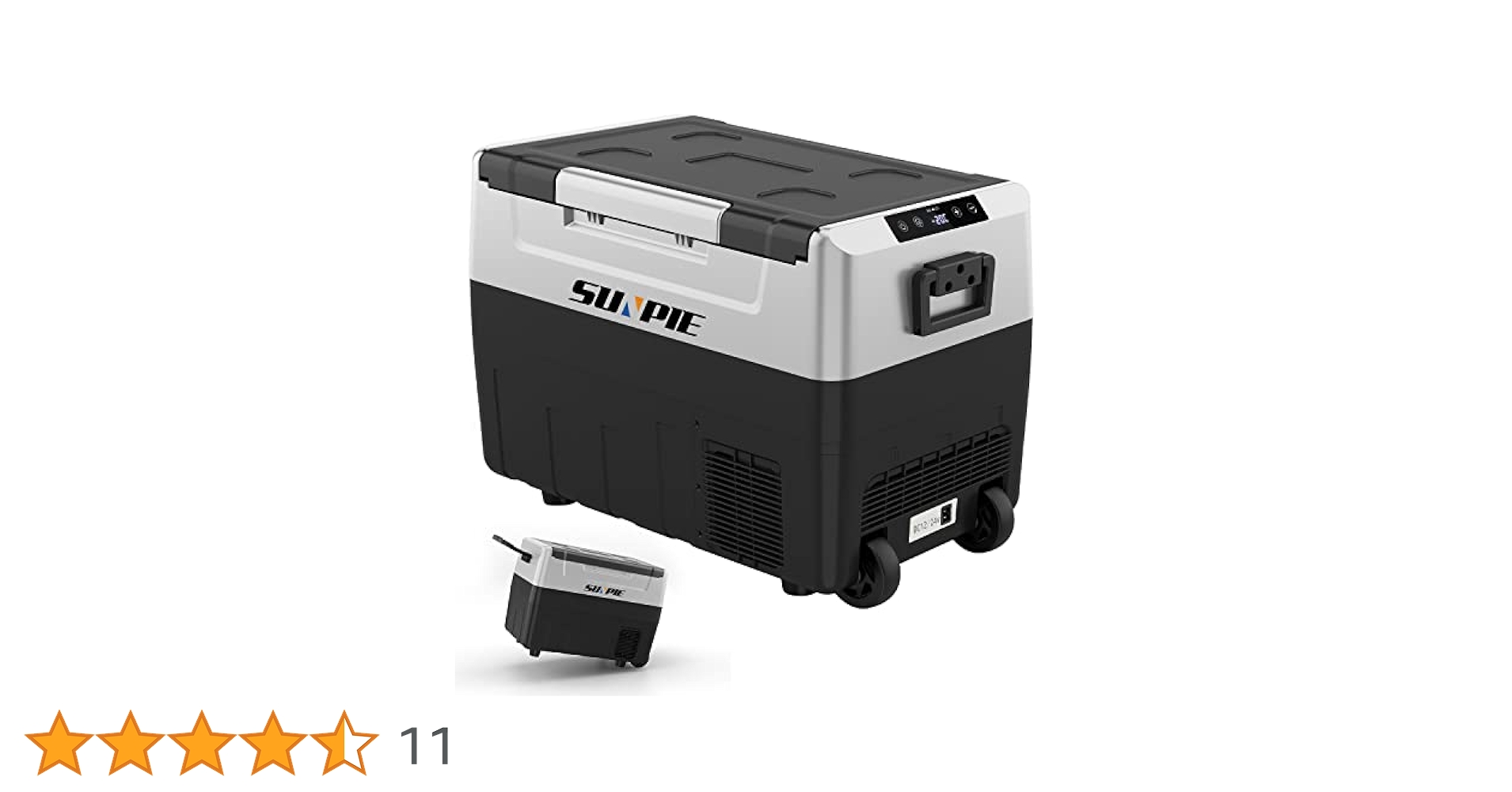 sunpie 車載冷蔵庫 ポータブル冷凍庫　ポータブル冷蔵庫　45L Amazon.co.jp: 「SUNPIE」車載冷蔵庫 45L -20℃～10℃ 60W 急速