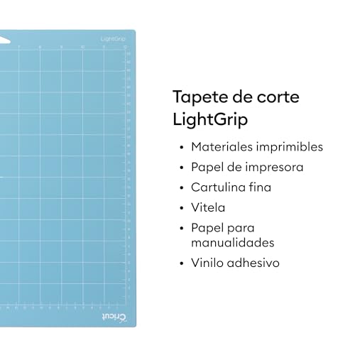 Cricut LightGrip Mat 12x12 base de corte para plotter de manualidades 6 piezas 7