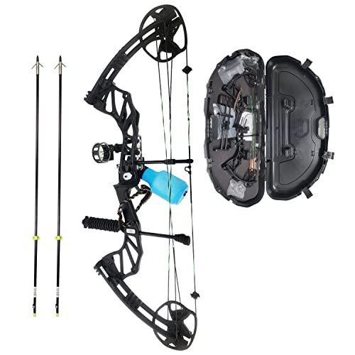 SAS Feud 70 Lbs Compound Bow Travel Package