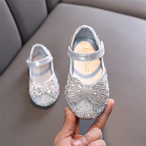 Kids Warm Boots and Summer Children Dance Shoes Girls Performance Princess Shoes Pearl Sequins Comfortable3