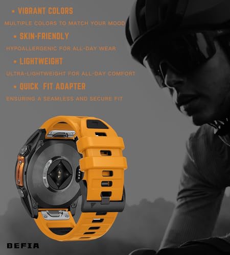 Image of 22mm Watch Band for Garmin fenix 8 47mm 5 6 fenix 7 sapphire solar band Quick Fit 22 Watch Bands for Garmin Watch Forerunner 965 955 epix gen 2 47mm Strap Comfort for Men Women