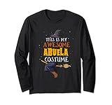 Photo Gallery questo è il mio impressionante abuela costume divertente regalo di halloween maglia a manica Photo Gallery questo è il mio impressionante abuela costume divertente regalo di halloween maglia a manica