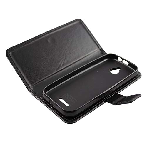 caseroxx Bookstyle-Case for Nokia 6300 4G, Cover, faux leather, black, Card Slots & Magnetic Closure - Image 2