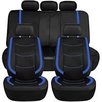 9-teiliges Auto Sitzbezug Set Für Dacia Bigster 2025 - Allwetter Bezüge Blau