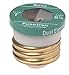 BUSSMAN T-6-1/4 Type T 6-1/4 AMP TIME-DELAY Plug Fuse 125V LOT of 4