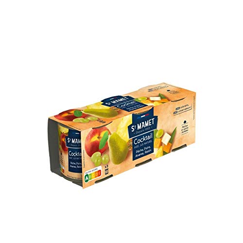 ST MAMET - Cocktail De Fruits 375G - ( Lot De 4 )