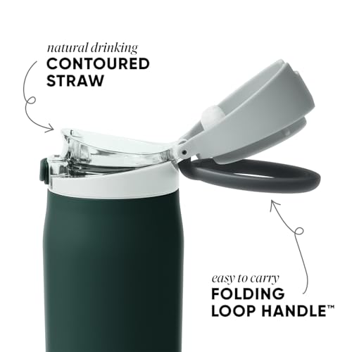 Image of Simple Modern Water Bottle with Straw & Handle, Teal, 30 Ounces (Pack of 12)