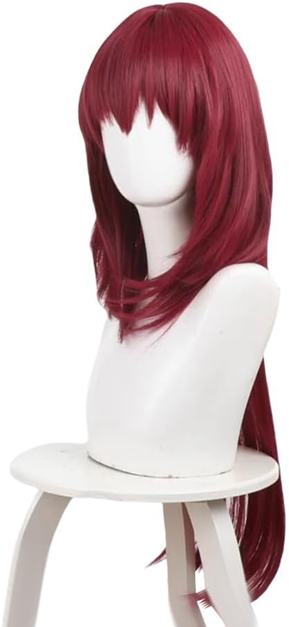 コスプレウィッグ スーパーロング ストレート 欢都落兰 フルウィッグ 前髪 男女兼用 お洒落 原宿 ハロウィン 文化祭 学園祭 自然