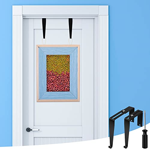 12Pcs Adjustable Cubicle Wall Hangers, Metal Cubicle File Hooks Cubicle Picture Hangers With A Cross Screwdriver Universal Partition Hanger Set For Panels Of 1.37-3.5Inch Thickness (Black) #TOP5