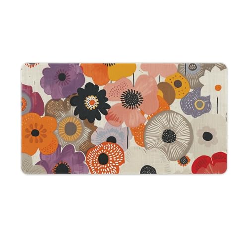 Tapis de souris ovale antidérapant pour protéger le bureau des éclaboussures
