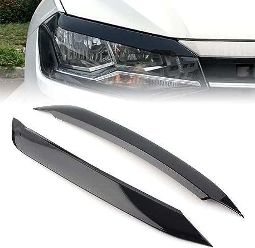 Paupières de phares pour VW Polo finition premium rigide - 2