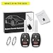 YITAMOTOR Key Fob Keyless Entry Remote Compatible for 2008 2009 2010 2011 2012 Honda Accord (Sedan Only) Car Key Replacement for KR55WK49308