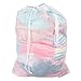 mDesign Saco para ropa sucia – Práctica bolsa para la colada de...