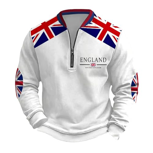 Sweat-shirt homme sans capuche slim fit col montant pour look casual chic