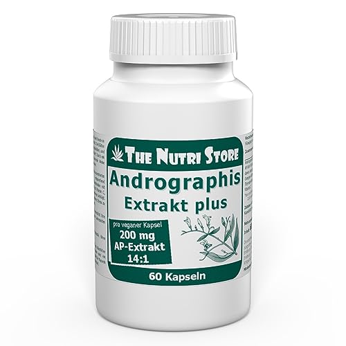 Andrographis 200 mg Extrakt Kapseln 60 Stück – Immunstärkung
