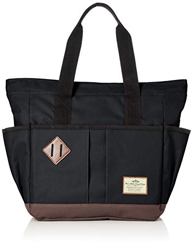 カジュアルトート♪アウトポケットが便利♪ BCL-01-BK ブラック