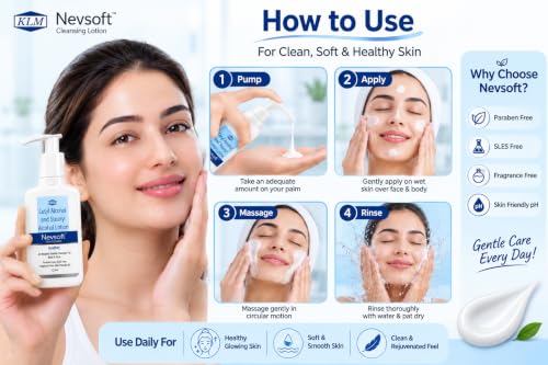Nevsoft Cetyl Alcohol Cleansing Lotion, 125ml - Image 7