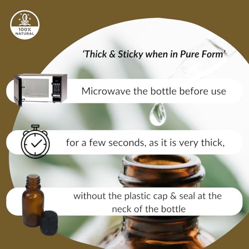 Image of Benzoin Essential Oil (Styrax Benzoin) Pure | Viscous Texture | Rich Aroma | Unisex | All Skin Types | for External Use Only | Natural Extract | Steam Distilled 30ml (1 oz)