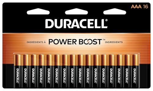 Image of Duracell Coppertop AAA Batteries with Power Boost Ingredients, Triple A Batteries, for Household and Office Devices, Alkaline AAA Battery, Pack of 20