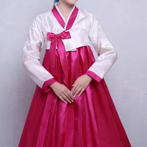 Costume hanbok coréen robe de spectacle folklorique pour danseuse et théâtre - 4
