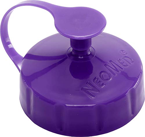 DPEI XUAN NeoConnect ENFit Transfer Lid - 10 Pack - Purple, Plastic, Snap Closure - Fits 40.5mm Openings