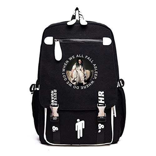 DUYUJIE La Mochila De Viaje De Ocio De La Cantante De Hip-Hop Billie Eilish Es La Mejor Opción para El Comienzo De La Temporada Escolar
