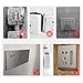 TANMENSUNV 6pcs Standard Wall Mount Switch Box Repair Tool Secret Stash 118mm Switch Cassette Repairer Support Rod Electrician Accessories Switch Accessories