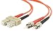 Produktbild C2G 1m Glasfaser/Glasfaserkabel fàur Fast Ethernet, Fibre Channel, ATM und Gibabit Patchkabel LSZH SC/ST Duplex Multimode 62,5/125 MM