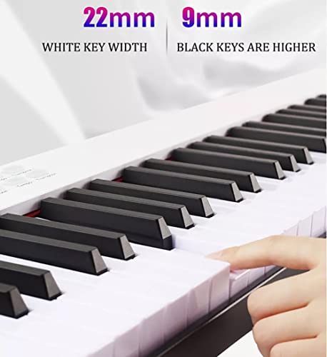 KEMNGO Piano numérique 88 Touches, Clavier électronique Portable Pleine Grandeur, Clavier MIDI, Haut-parleurs intégrés… - Les Beatles, Paul McCartney, John Lennon, RIngo Starr, George Harrison KEMNGO Piano numérique 88 Touches, Clavier électronique Portable Pleine Grandeur, Clavier MIDI, Haut-parleurs intégrés… – Image 4