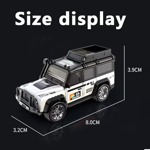 Image of Remote Controlled Car Mini RC Car from 3 4 5 6 Years 2.4GHz Mini RC Cars with Tractor and LED Light 1:64 Scale 3 Speed, Baby Cars Toy Gift