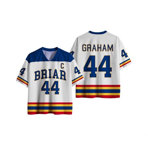 Off Campus Hockey Jersey Graham 44 & Logan 22 & Tucker 46 & Di Laurentis 66 Jersey Shirts Men/Women Unisex Short Sleeve Hockey Shirts Sports Inspired Tshirts Off Campus Merch for Fans