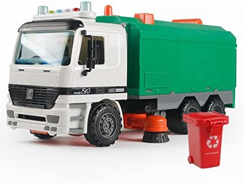 YARNOW Wheelie Bin 4pcs Trash Can Toy Garbage Trucks Trash Cans Mini Curbside Vehicle Garbage Bin Trashcan Recycle Can Office Desk Pencil Cup Holder Desktop Organizer Garbage Bin