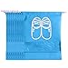 Produktbild HAOAYOU Schuhbeutel Closet Organizer Vlies Schuhe Aufbewahrungstasche Reise tragbare Tasche ML ML-Blue