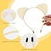 ACO-UINT 8 Pack Cat Ears Headbands for Women, Cute Cat Headbands Cat Party Decorations Cat Ears Hairbands, Halloween Costume Hair Accessories for Women