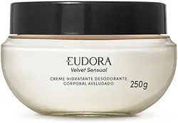 EUDORA CREME DESODORANTE HIDRATANTE CORPO AVELU VELVET SENSUAL 250G