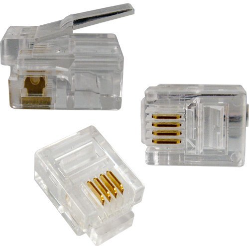 アクセサリー RJ Amazon | ミフトギフト【mift-gift】 RJ11 モジュラーコネクタ